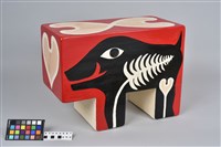 藏品(山豬木鼓)的圖片